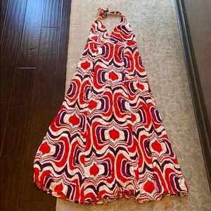 Multi-colored sun dress.